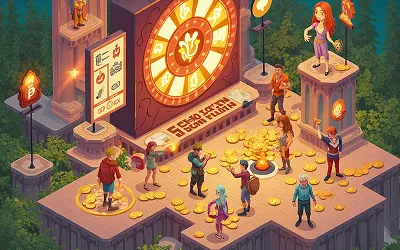 Kinder genießen den Welgora-Spielplatz mit modernen Spielstrukturen und Sicherheitsmerkmalen Kinder spielen auf bunten Spielgeräten